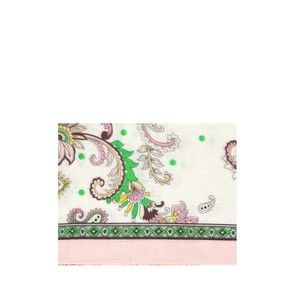 Etro Paisley Motif Scarf With Floral Design - NWT